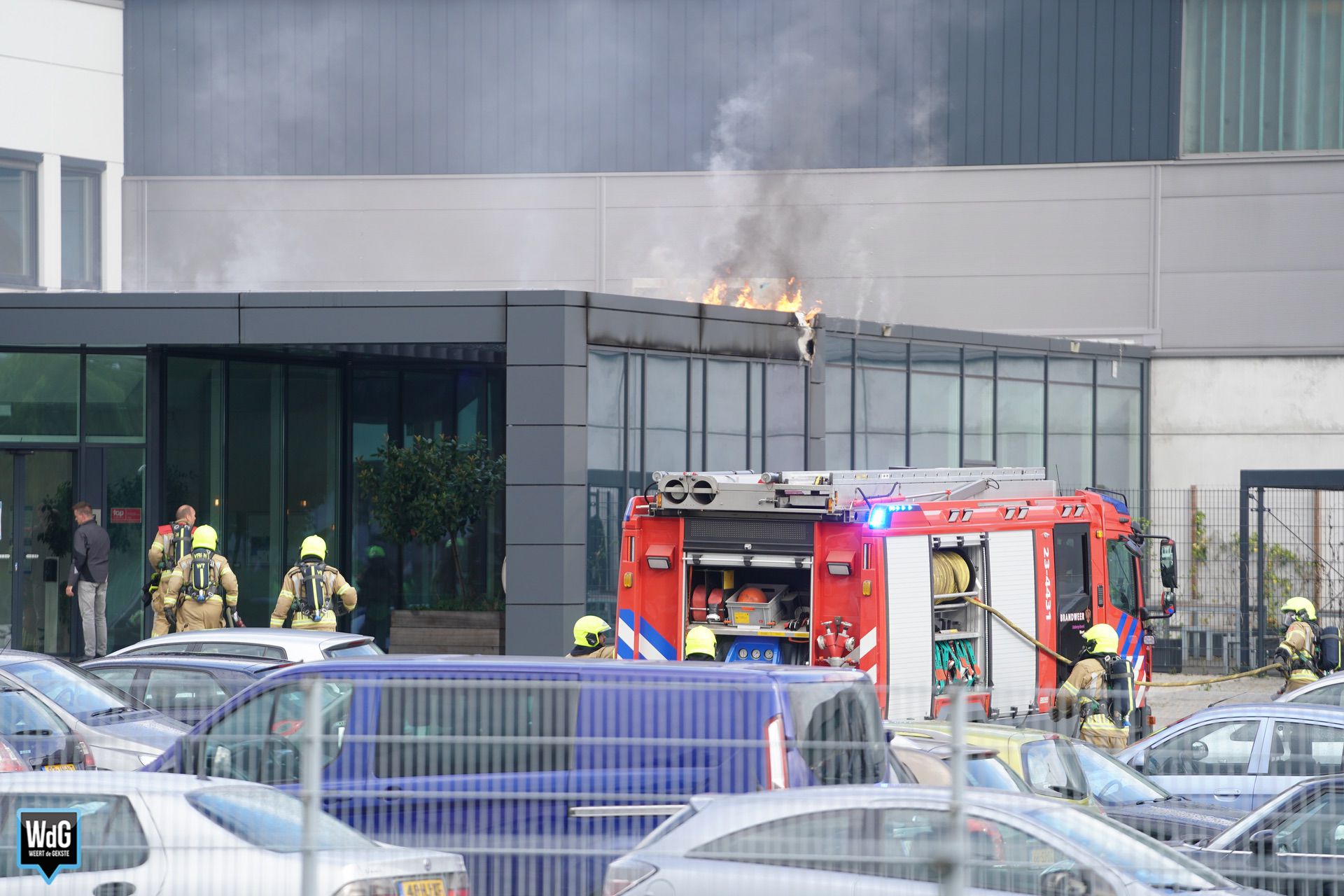 Kritiek leeftijd Atlantische Oceaan Brand in kantine DC Lidl