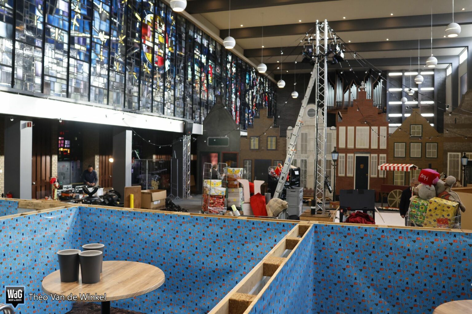 Het Huis van Nicolaas wordt weer opgebouwd