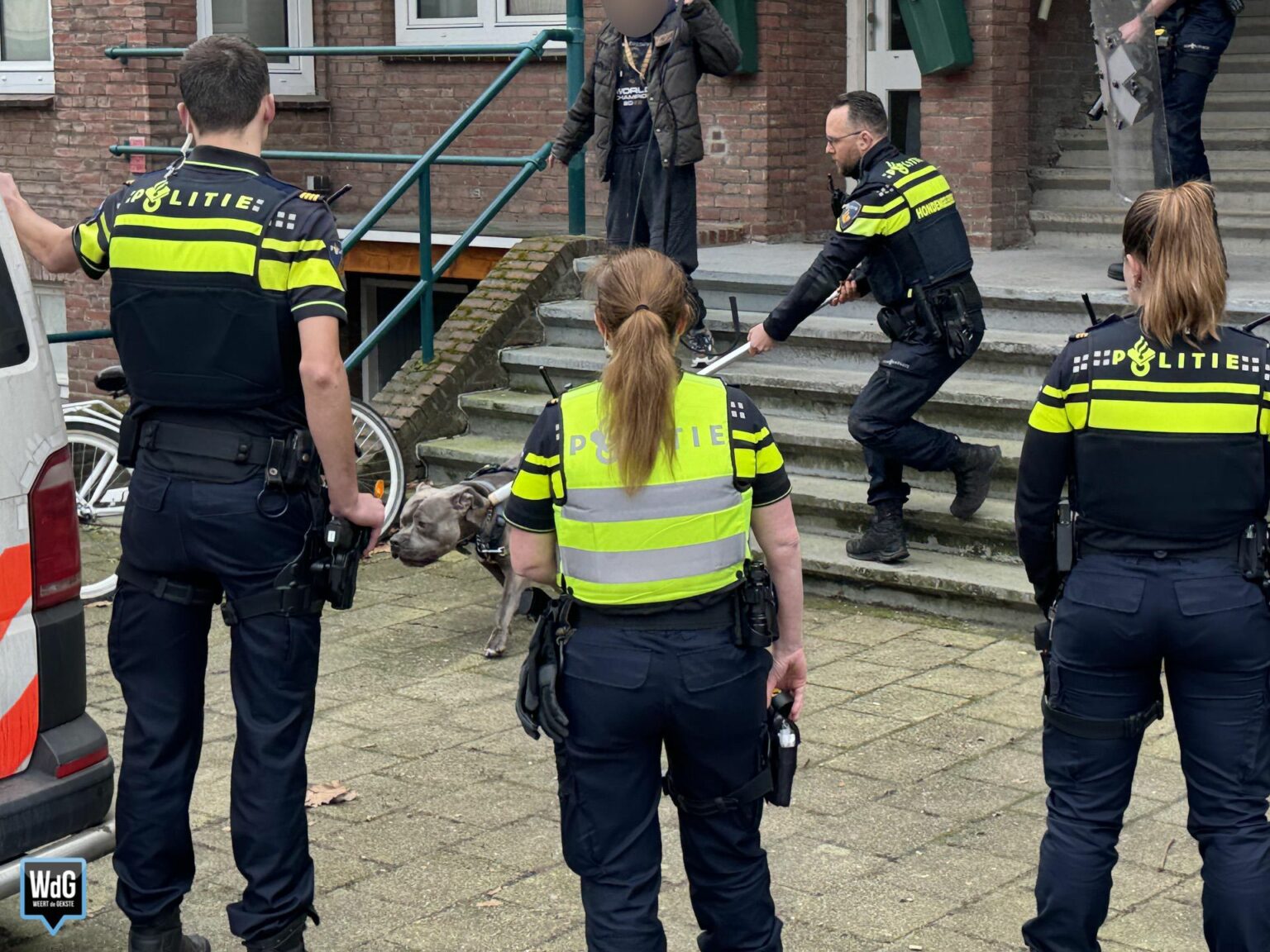 Vrouw gebeten door hond op St. Jozefslaan