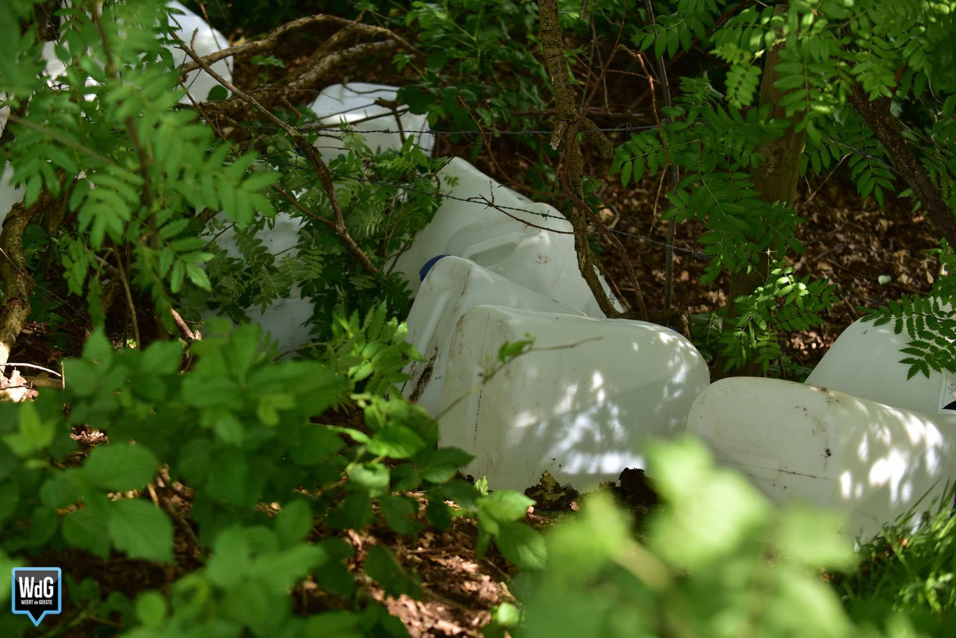 Tientallen gedumpte vaten ontdekt in Kelpen-Oler