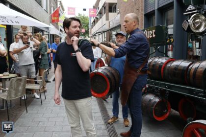 Brandslang evenement in Weert