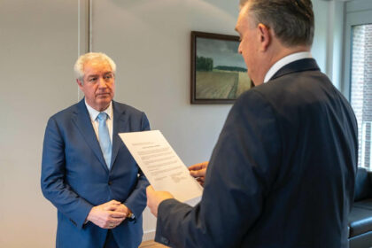 Jacques Niederer uit Weert waarnemend burgemeester Meerssen