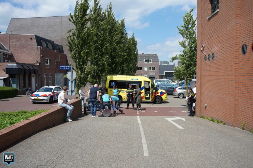Aanrijding Collegeplein