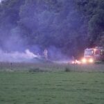 Brandweer dooft buitenbrand in Stramproy