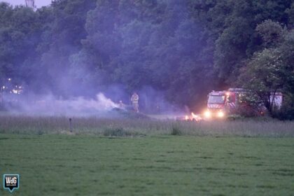 Brandweer dooft buitenbrand in Stramproy