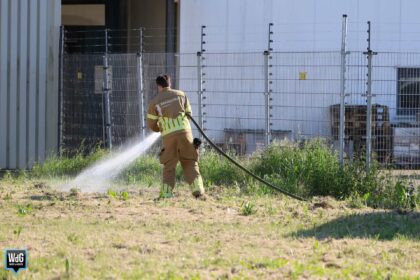 Buitenbrandje op Groenewoud snel onder controle