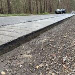Archieffoto WdG - Diepe uitgesleten berm Maarheezerhuttendijk