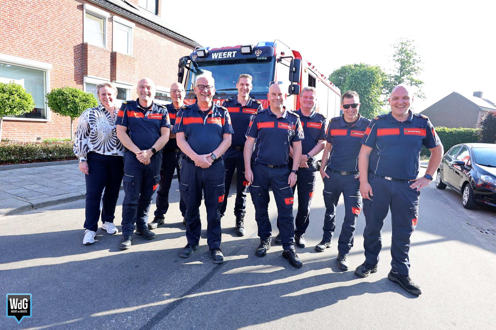 Fred Knapen verrast op laatste werkdag bij de brandweer