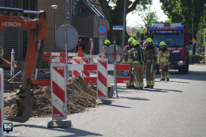 Niesstraat in Ell afgesloten vanwege gaslekkage