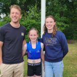 Aoibhinn (11) uit Weert wint goud bij meerkamp in Gemert