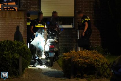 drugs en vuurwerk in woning Overweertstraat