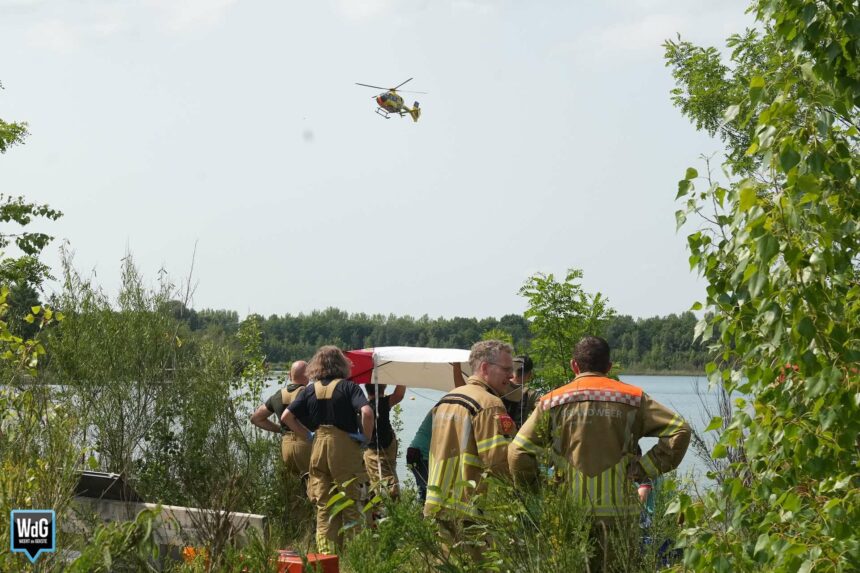 Man uit water gehaald bij afgesloten deel van Blauwe Meertje