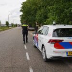 Aanrijding met wandelaar op Driebos in Maarheeze