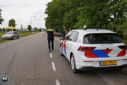 Aanrijding met wandelaar op Driebos in Maarheeze