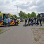 Brommer botst tegen bestelauto in Budel