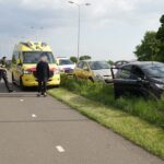 Kop-staartbotsing tussen Boshoverbrug en rotonde