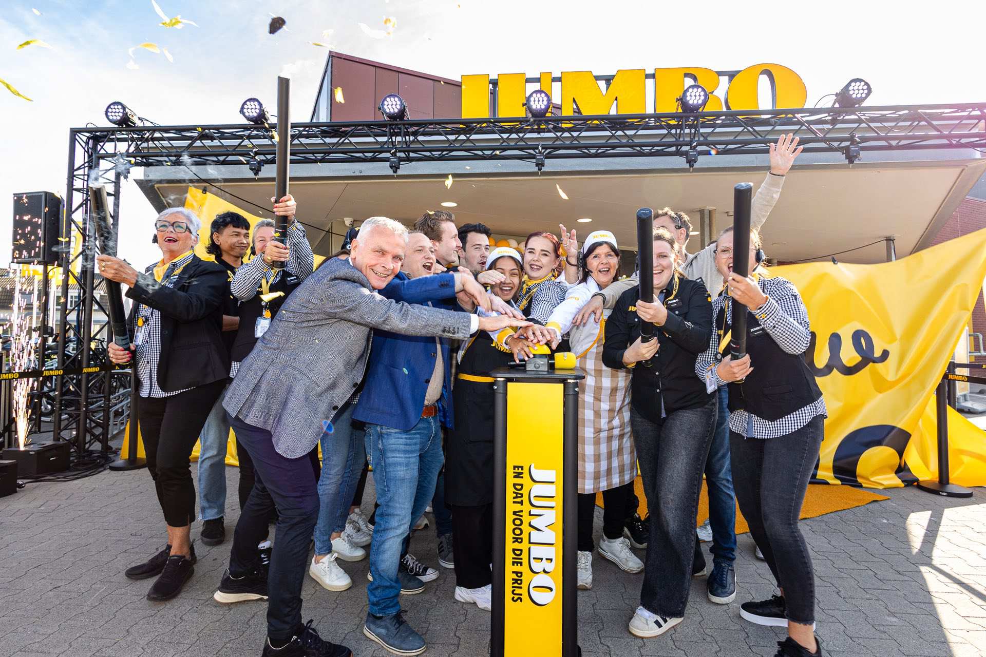 Nieuwe Jumbo-supermarkt aan Roermondseweg geopend