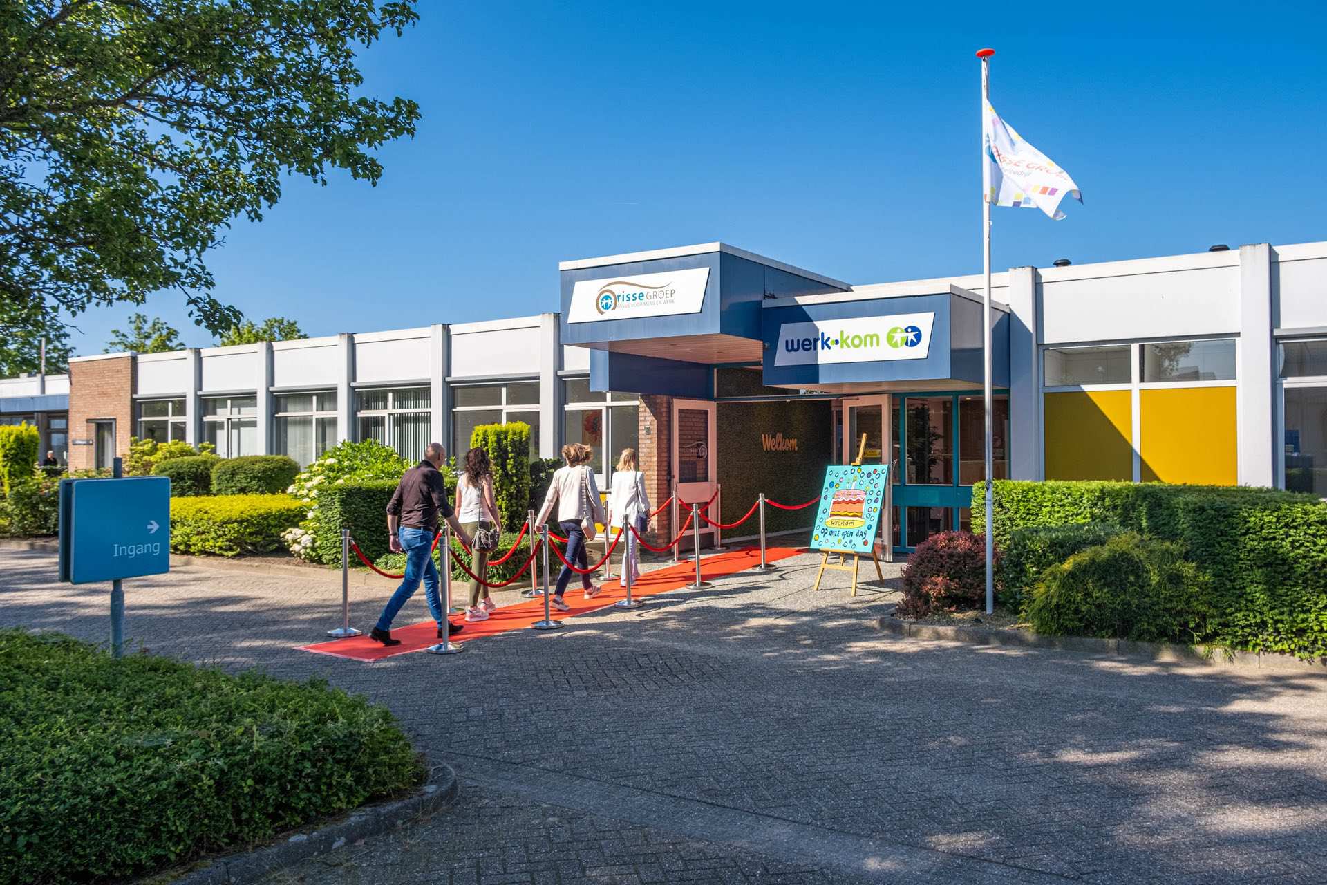 Pand Risse Groep aan de Risseweg in Weert