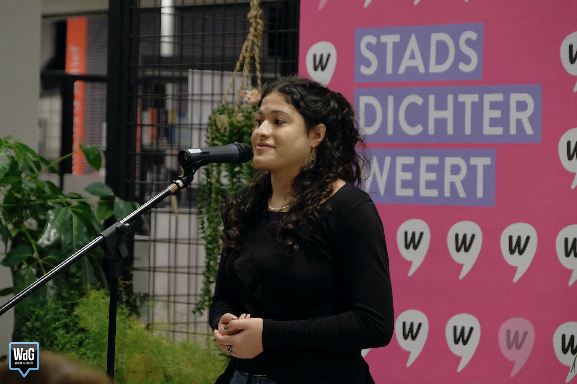 Archieffoto WdG - Stadsdichter Salma Ali