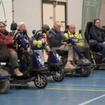 Senioren krijgen rijtips tijdens scootmobielcursus in Nederweert