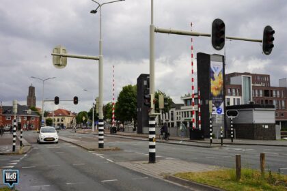 Verkeerslichten op Bassin buiten werking