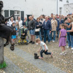 Levende standbeelden in Thorn - Fotograaf: Peter Rommers