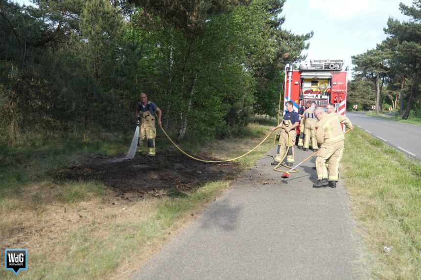 Wederom bermbrand aan de Geuzendijk