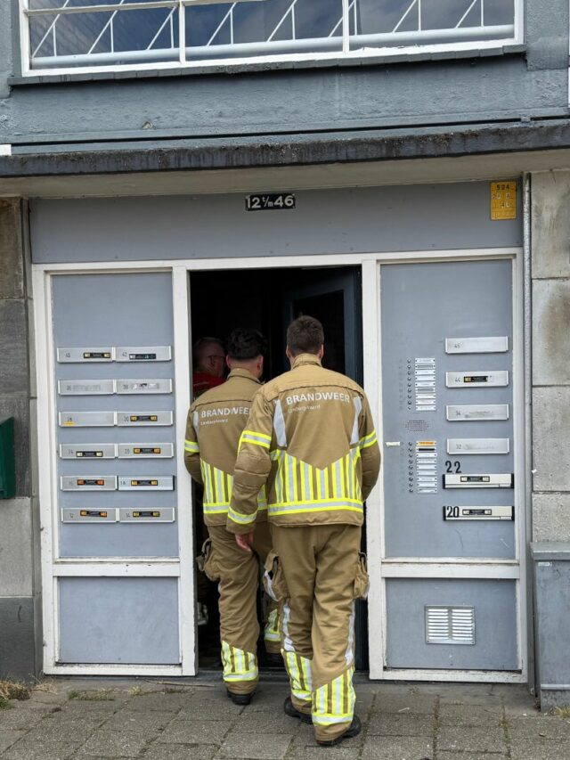 Brandweer doet nacontrole