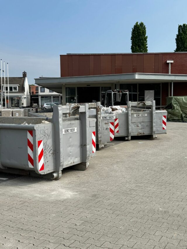 Ombouw supermarkt