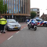 Fietser geschept Wilhelminasingel