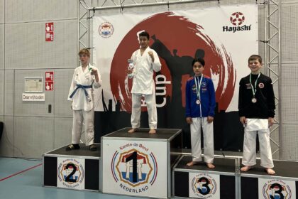 Adam en Rodaina Belghali succesvol