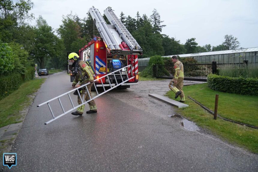 Blikseminslag veroorzaakt flinke schade