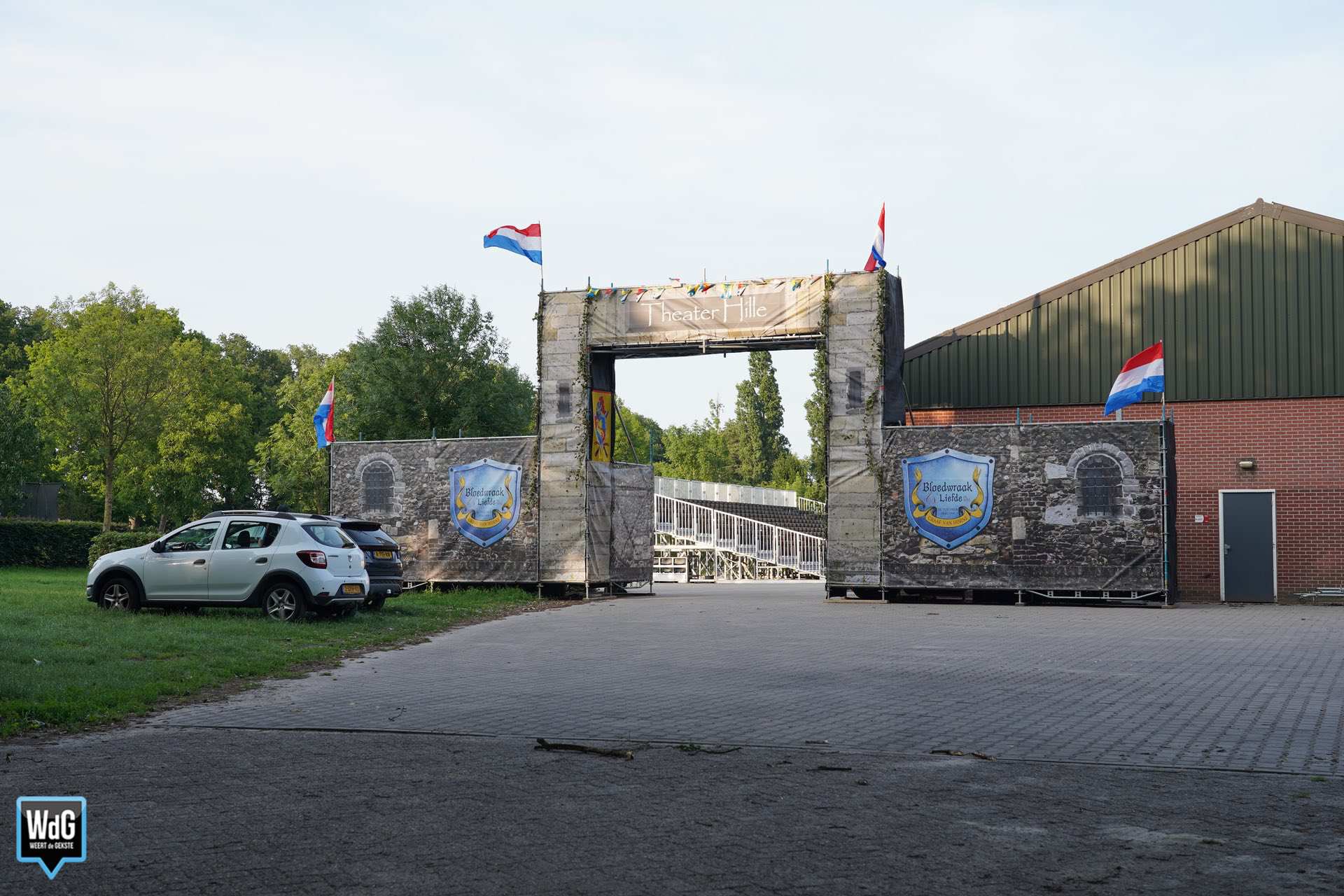 Tungelroy maakt zich op voor het spektakel ‘Bloedwraak en Liefde’