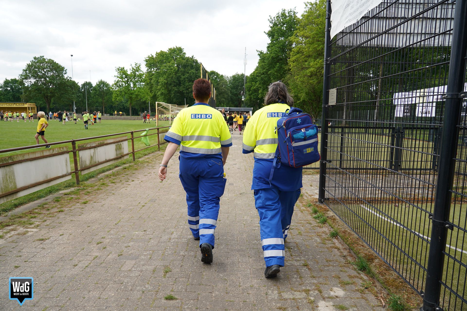 EHBO'ers in Weert
