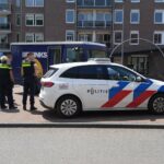 Politie bewaakt geldwagen