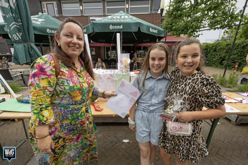 Kermis in Tungelroy feestelijk geopend met knutselwerken