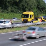 Drie auto's botsen op snelweg A2 bij Maarheeze