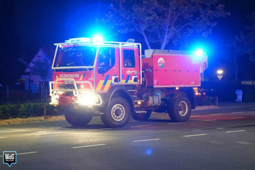 Vermeende bosbrand blijkt rook uit schoorsteen zinkfabriek