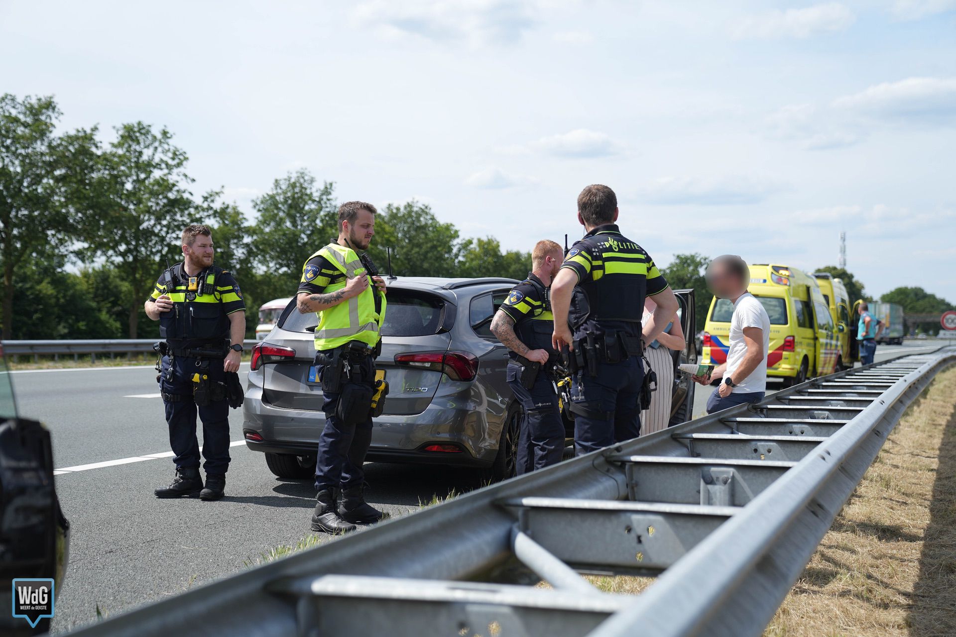 Kop-staartbotsing Weert