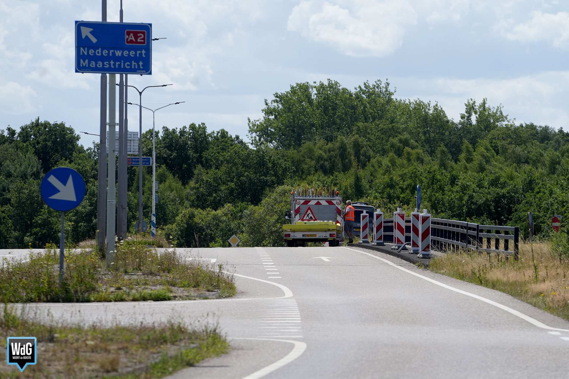 Eindhovenseweg weer opgesteld voor verkeer