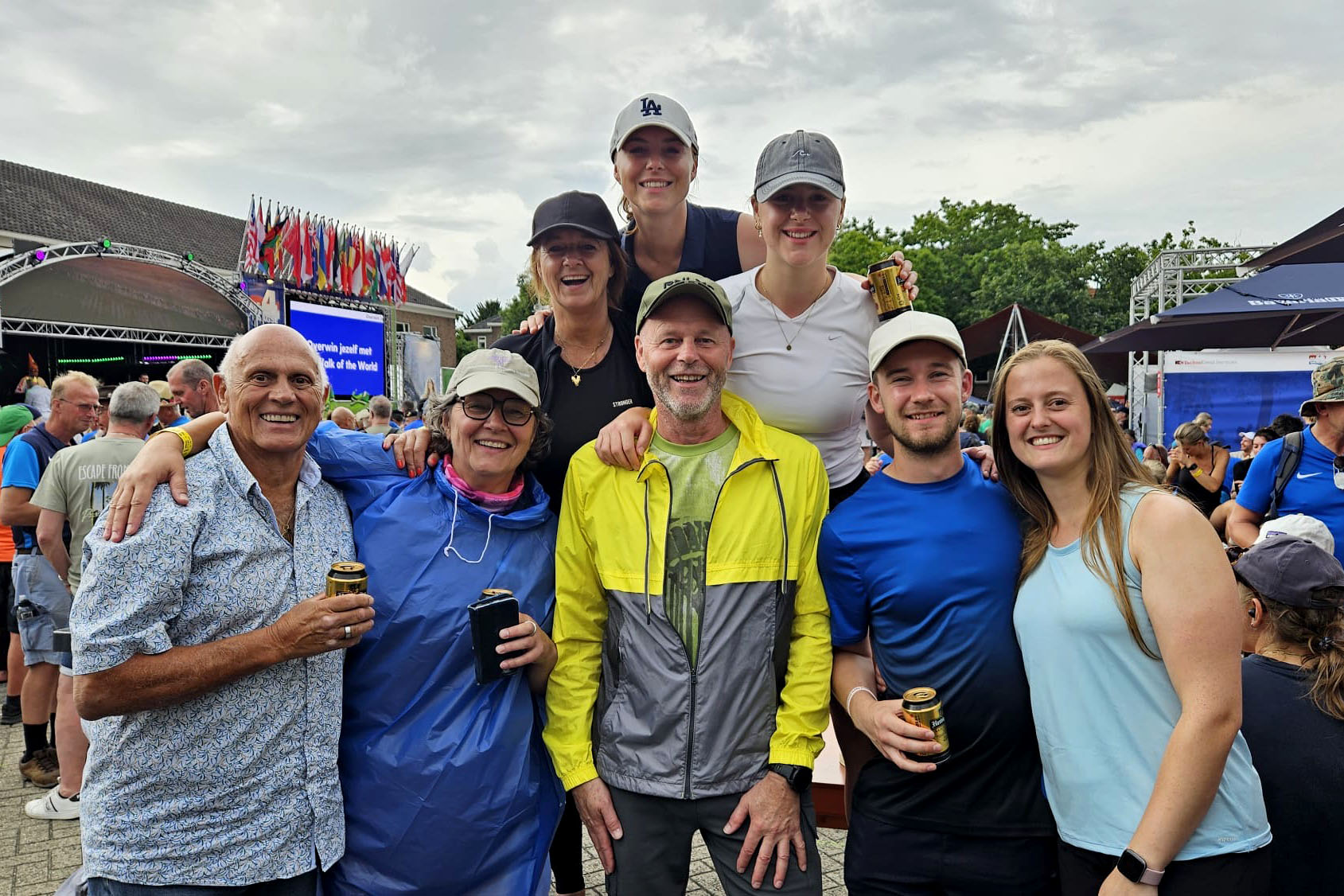 Zeven keer succes voor familie Seerden bij Vierdaagse in Nijmegen