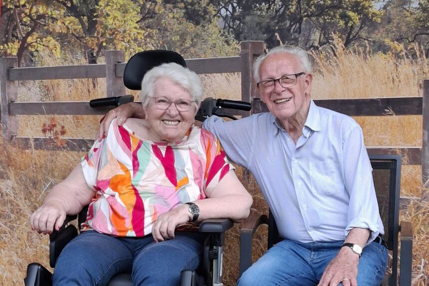 Harrie en Id Moonen-Frenken 65 jaar getrouwd