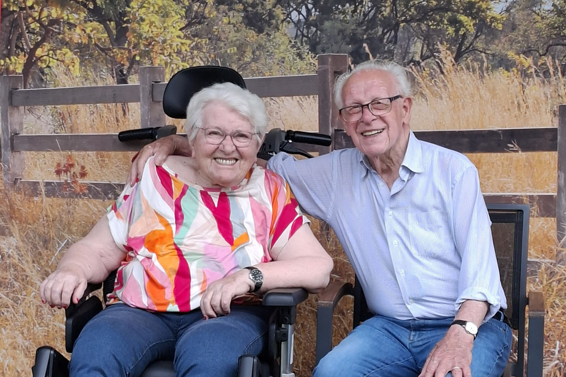 Harrie en Id Moonen-Frenken 65 jaar getrouwd