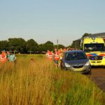 Motorrijder mist bocht en raakt ernstig gewond in Haler