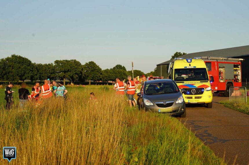 Motorrijder mist bocht en raakt ernstig gewond in Haler
