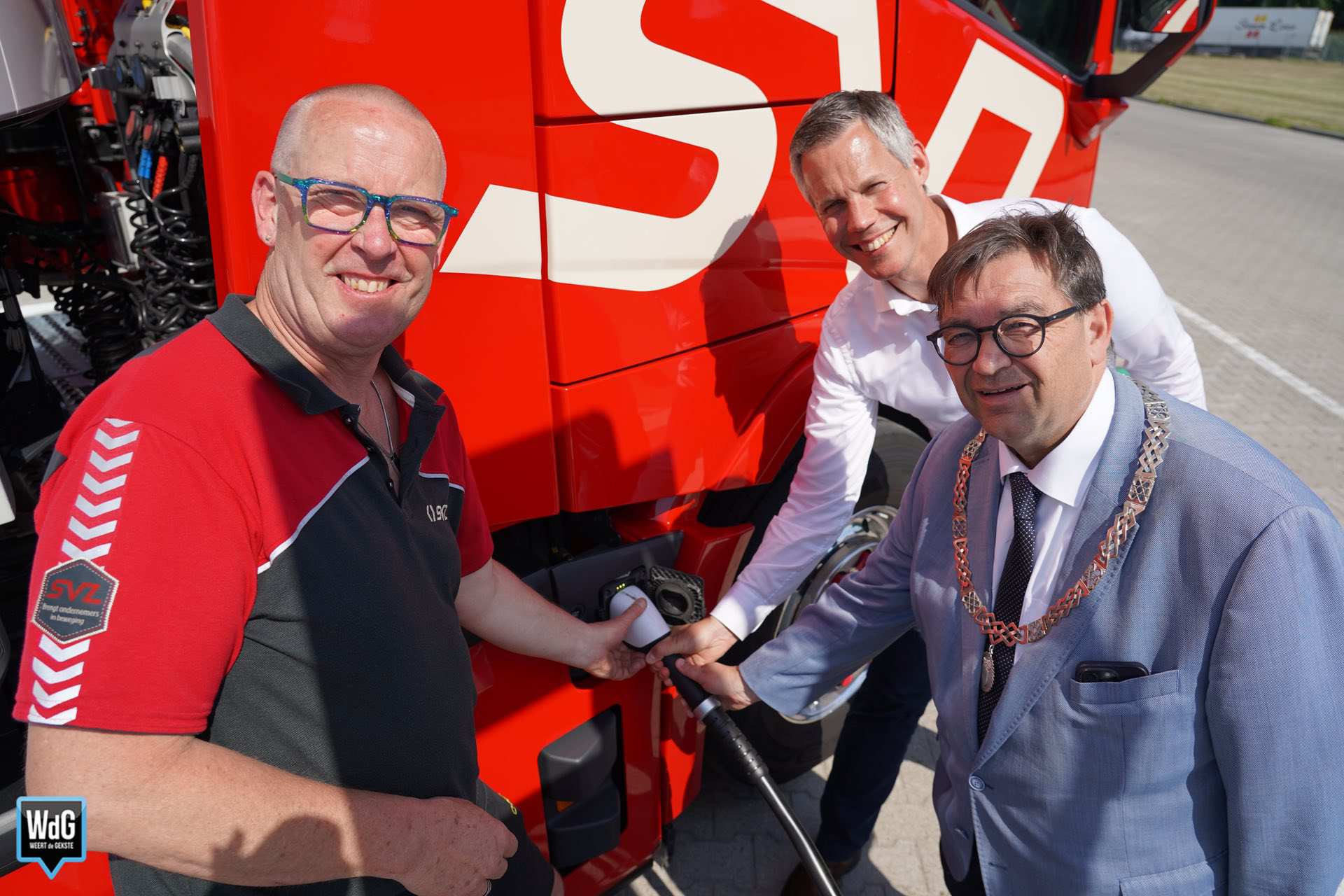 Lidl opent snellaadplein voor elektrische vrachtwagens in Weert
