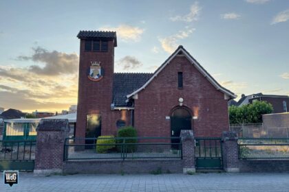 Voormalig stroomhuisje aan de Drehmansstraat