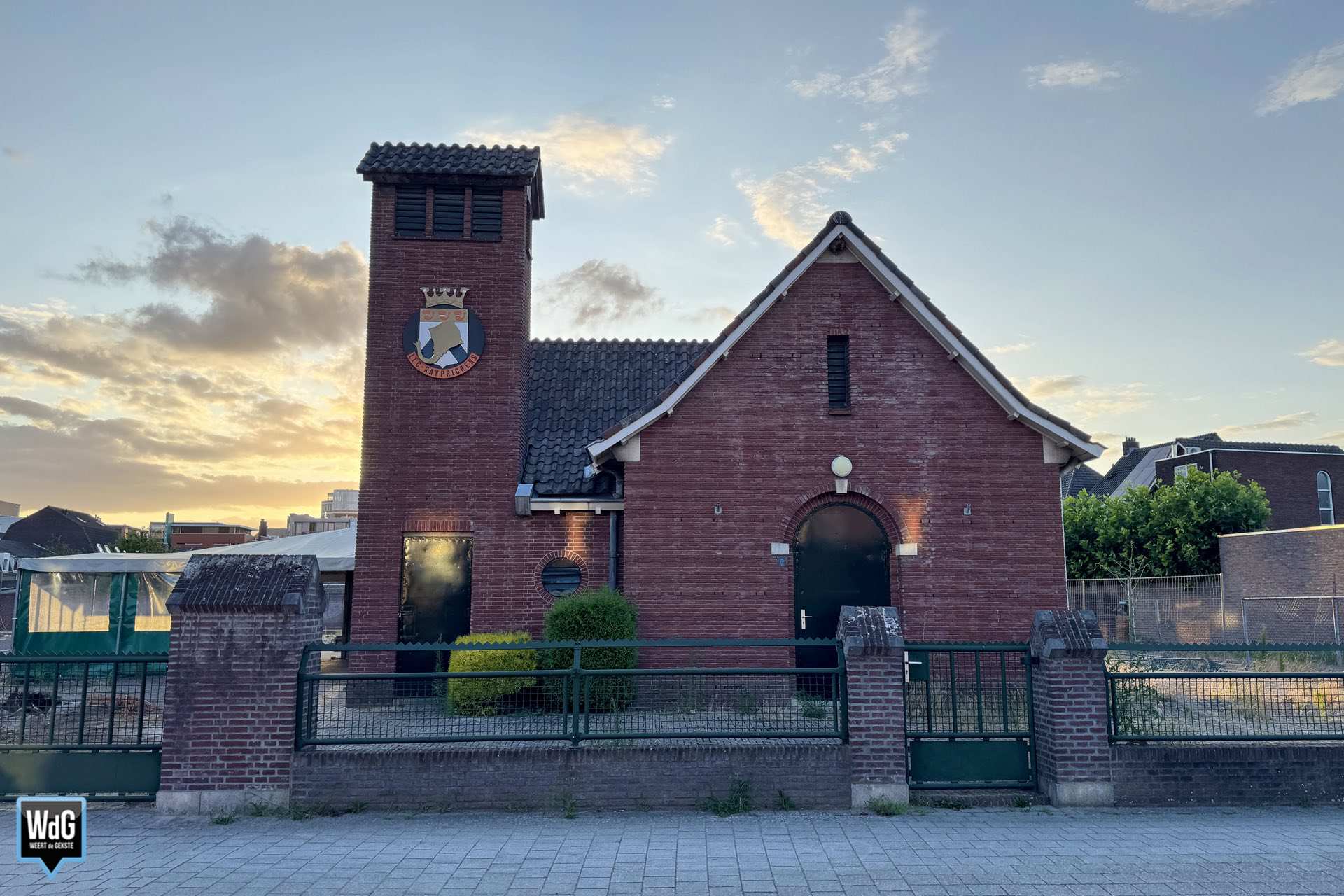 Voormalig stroomhuisje aan de Drehmansstraat
