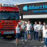 Truckrun Weert krijgt brandstof van Albert Heijn Heerschap
