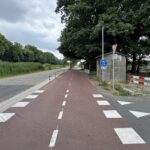 Fietspad Helmondseweg tussen Weert en Nederweert nu helemaal klaar